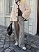Tankaneo Womens Faux Fur Jackets Warm Winter Casual Button Down Stand Collar Long Sleeve Shaggy Outwear Coats