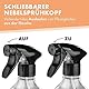 Lavandola® 3x Sprühflasche 750ml mit Etiketten - gleichmäßiges & feines Sprühbild, dichte & langlebige Sprühflasche Pflanzen, kleine Sprühflasche Autopflege, Spray Bottle, 3x Sprühflaschen Set
