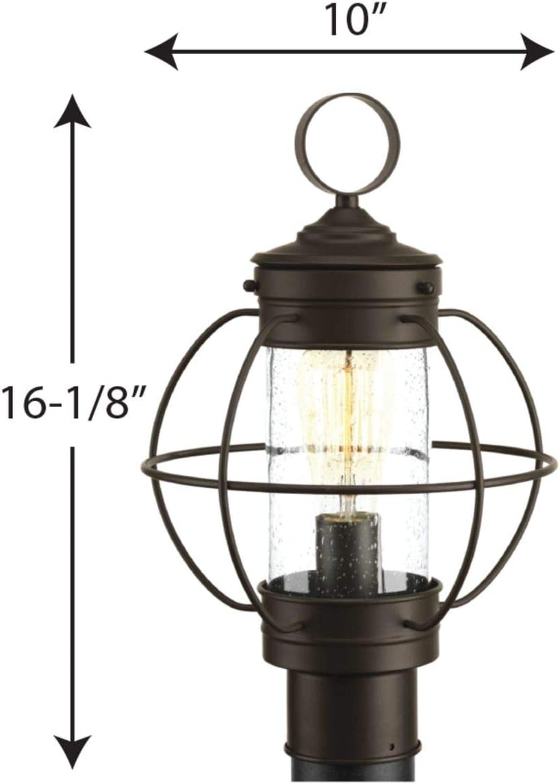 Promo Discount Up To 70% Off Progress Lighting P540015-020 Haddon Antique Bronze One-Light Post Lantern Free Shipping Offer Progress Lighting P540015-020 Haddon Antique Bronze One-Light Post Lantern