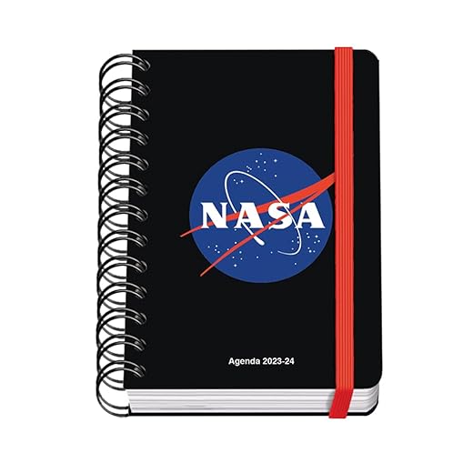Dohe - Agenda Escolar A6 Día Página Logo Nasa Multicolor Bilingüe En Oferta Dohe - Agenda Escolar - Septiembre 2023 A Junio 2024 - Día Página - Tamaño: 12X17 Cm (A6) - Bilingüe: Español E Inglés - Material Escolar - Nasa Logo