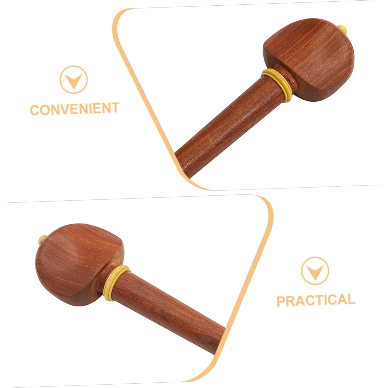 SHOWERORO Piroli Di Accordatura in Legno Di Palissandro Per Violoncello, Set Da 4 Pezzi, Accessori Per Strumenti a Corda, Per Regolazione Tensione Corde e Prestazioni Musicali