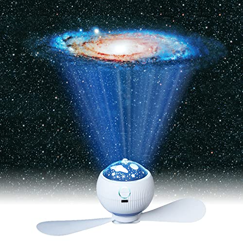 HEIVMIR USB Fan Light Rechargeable Outdoor Camping Light Portable Hanging Emergency Tent Fan Light