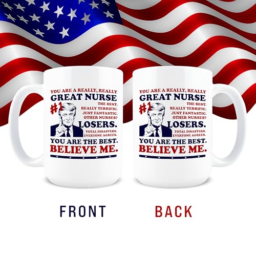 Taza de cerámica Hogg Best Nurse Ever 15 oz miniatura 5