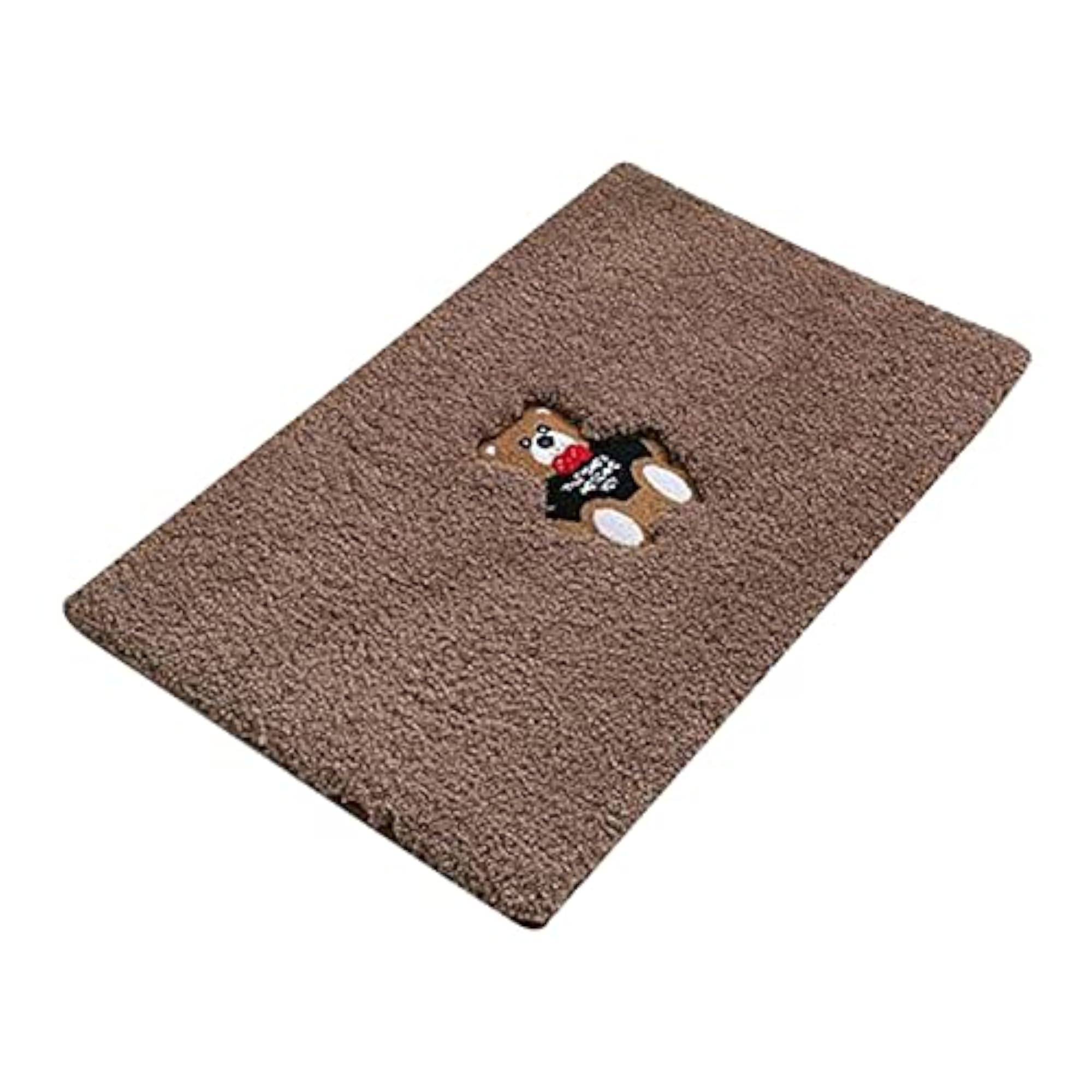 Coffee Non-Slip Absorbent Bathroom Rug 40x60cm