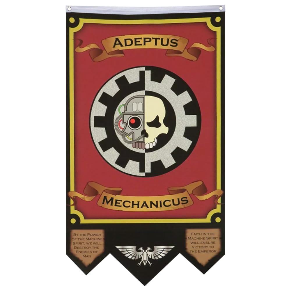 2but Space Legion Flag Swallowtail Pennant banner 30x50inch Man Cave (Adeptus Mechanicus)