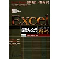 Excel the essence of function and formula combat skills 7115182310 Book Cover