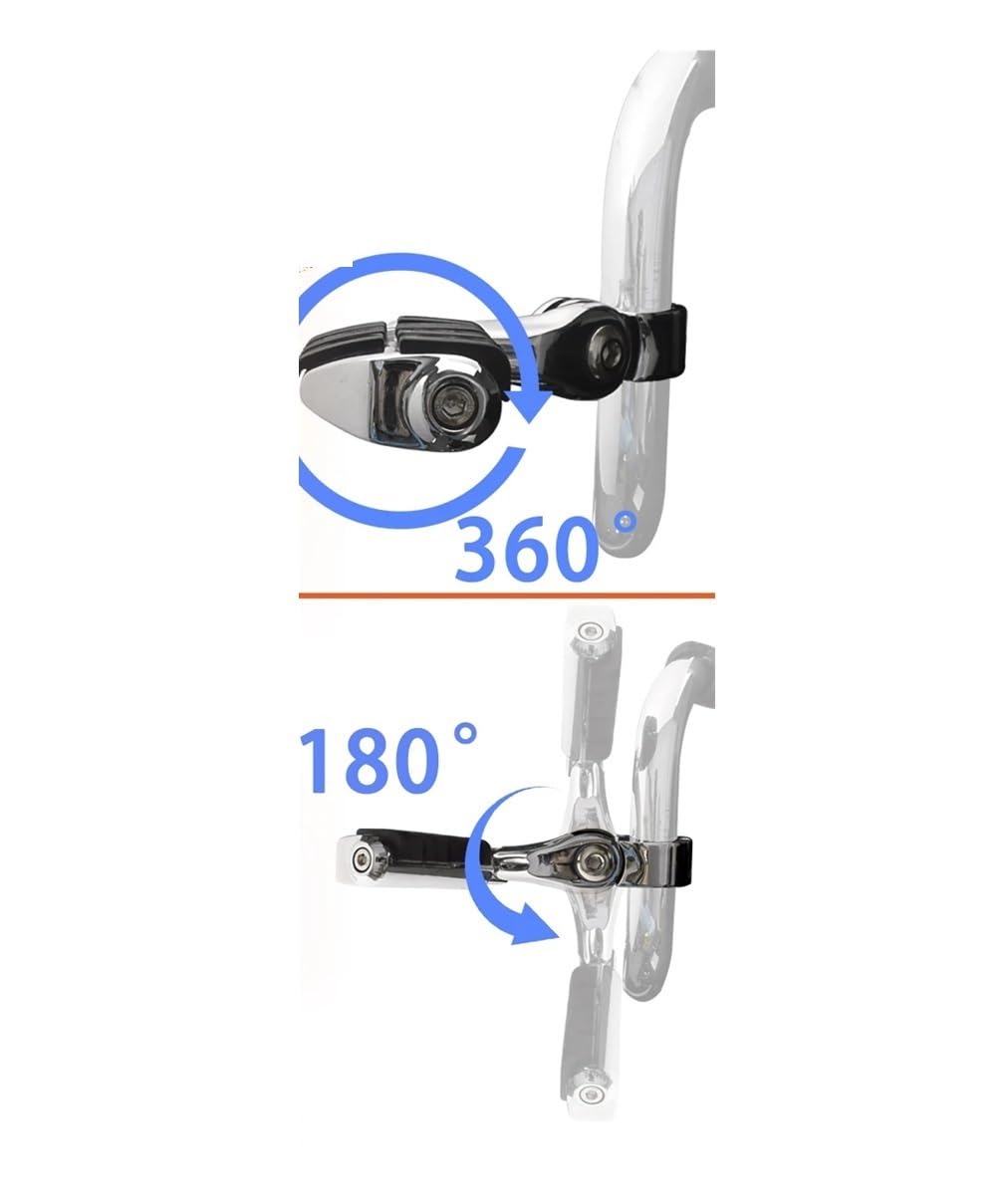 Clavijas De 125" para Harle&y Touring Road King Road Glide Electra Glide Street Glide Sportster Softail Estribo Corto Ajustable Reposapiés Moto