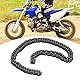 150 Glieder Kettenantriebszubehör für Mini PIT Pocket Quad Dirt Bike ATV Stahl T8F Schwarz 75L