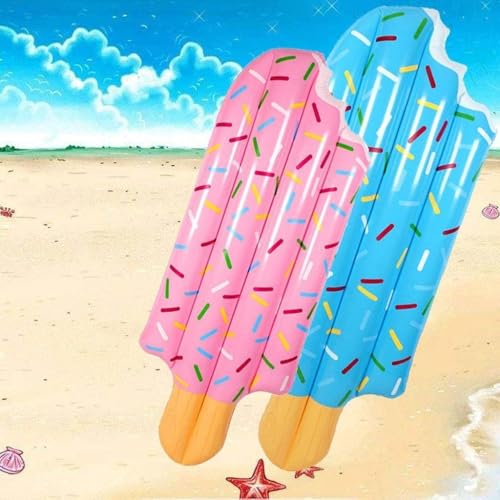 Pool float gonflable géant en forme de glace avec structure portable LWX