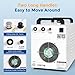 Cloudray Water Chiller CW-3000 for CO2 Laser Engraver & Cutting, Laser Chiller, Industrial Water Cooler,with 9L Water Tank Capacity Max. Pump Flow 10L/min 50W/℃ Cooling