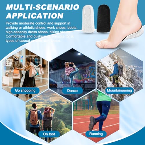 2 pares de plantillas elevadoras para hombres y mujeres miniatura 7