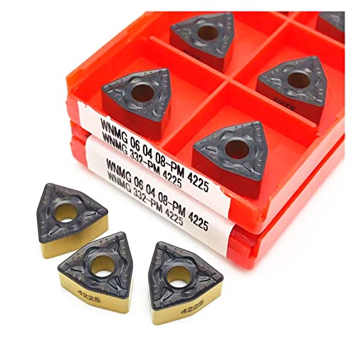 Fresas WNMG 060408 PM4225 de carburo para torneado externo CNC