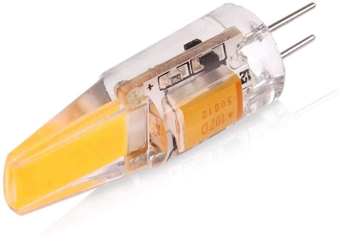 G4 GU4 LED-Lampen LED-Lampen-Korn-Plug-Birnen-Pin Kleine Birne Wechselstrom DC 12V Universeller (Color : AC12V)