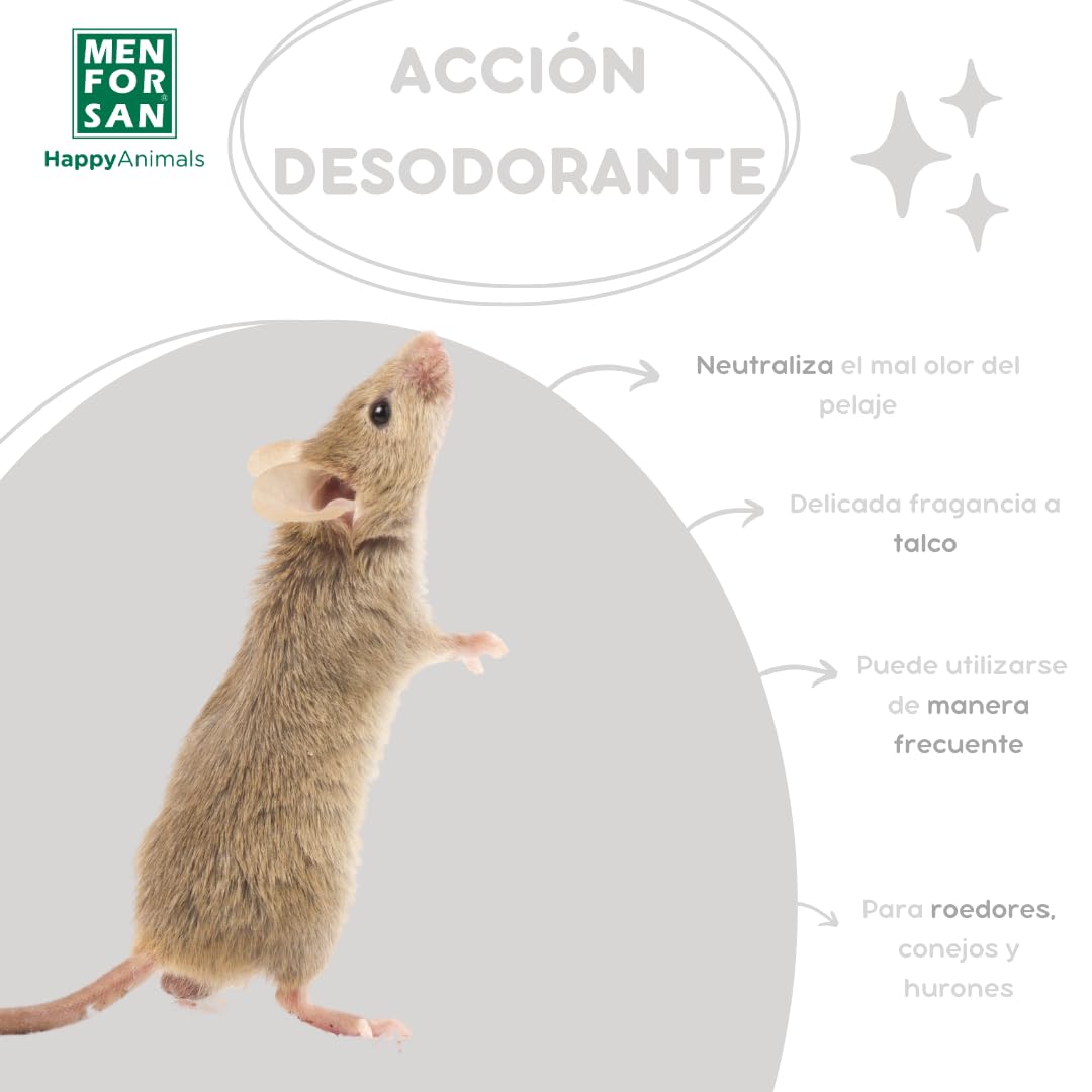 Menforsan - Déodorant pour les rongeurs et furets