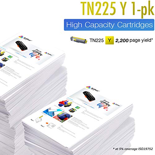 Arthur Imaging Compatible Toner Cartridge Replacement For Brother Tn225 (Yellow, 1-Pack) #TOP2