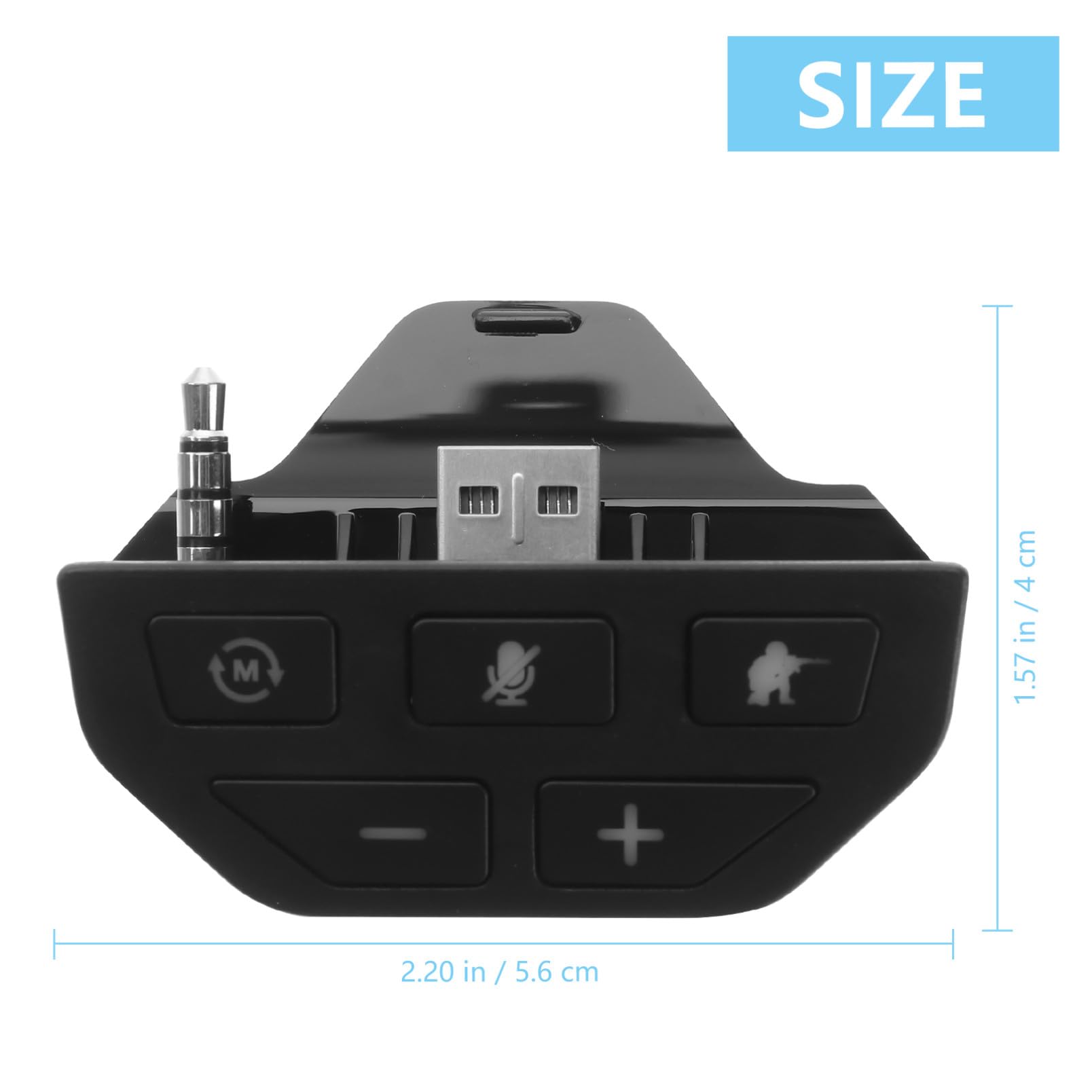 OSALADI 3stücke Stereo Headset Adapter Für One Audioanschluss Kompatibel Mit Gaming-headsets Langlebiges Material Für Spiele Ermöglicht Stereo-Sound Und Voice-Chat