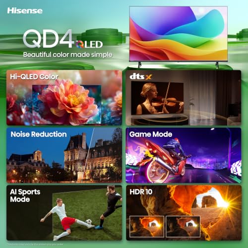Hisense 32" Class QD4 Series Hi-QLED HD Smart VIDAA TV (32QD4SV, 2026) - image 4