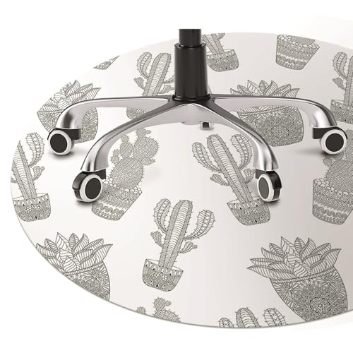 Protège-sol imperméable en PVC pour préserver vos parquets des roulettes de bureau