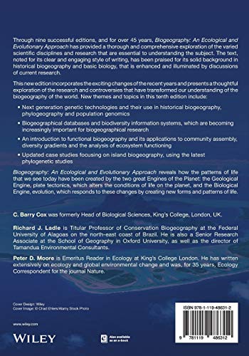 Biogeography: An Ecological and Evolutionary Approach - Image 2