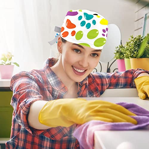 Chapeaux bouffants JDEZ ajustables contre la transpiration et les cheveux devant les yeux