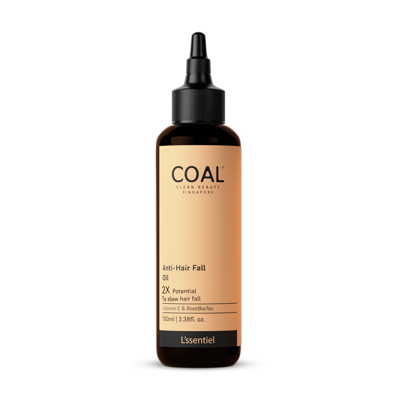 COAL Clean Beauty Anti-Hair Fall Oil with Vitamin E & RootBioTec | 2X Potential To Slow Hair Fall & Breakage Naturally | Men & Women | All Hair Types | 100ml COAL Clean Beauty Anti-Hair Fall Oil with Vitamin E & RootBioTec | 2X Potential To Slow Hair Fall & Breakage Naturally | Men & Women | All Hair Types | 100ml