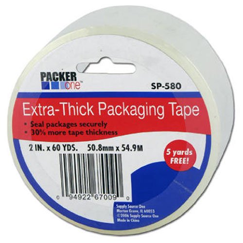 Clear Tape, 2-In. x 60-Yds.