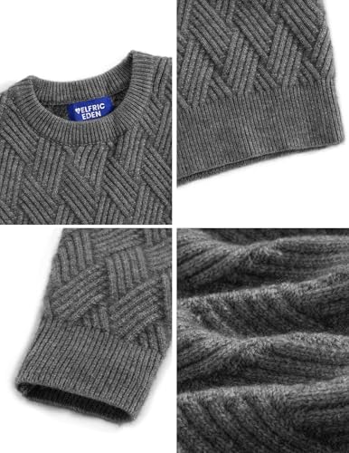 Image of Aelfric Eden Vintage Oversized Sweaters Crewneck Knit Pullover Baggy Loose Casual Cable Sweater 2025 Fall Clothes