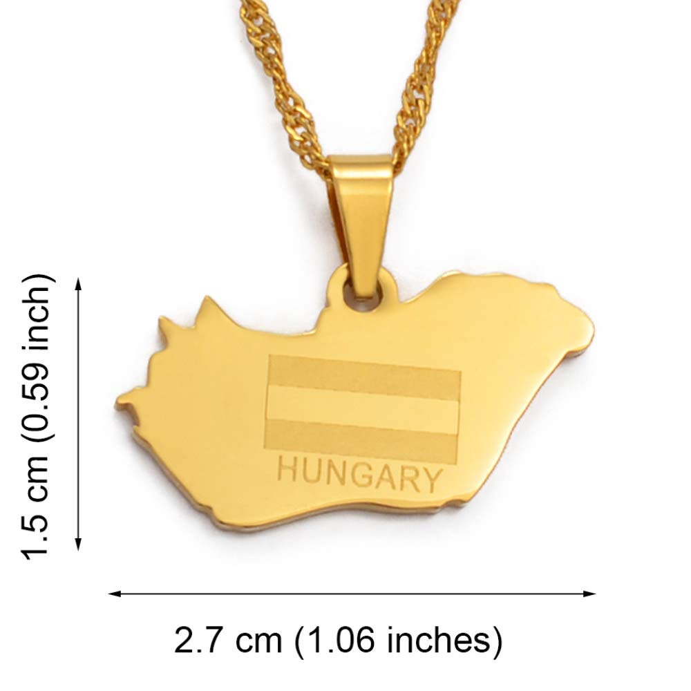 Kroatien-Karte Halskette Mit Flaggen-Anhänger – Patriotischer Unisex-Schmuck Als Geschenk