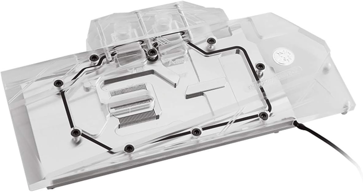 Bykski Full Coverage GPU Water Block for Leadtek Quadro RTX 5000/8000 Full - Clear (N-RTX5000-X)