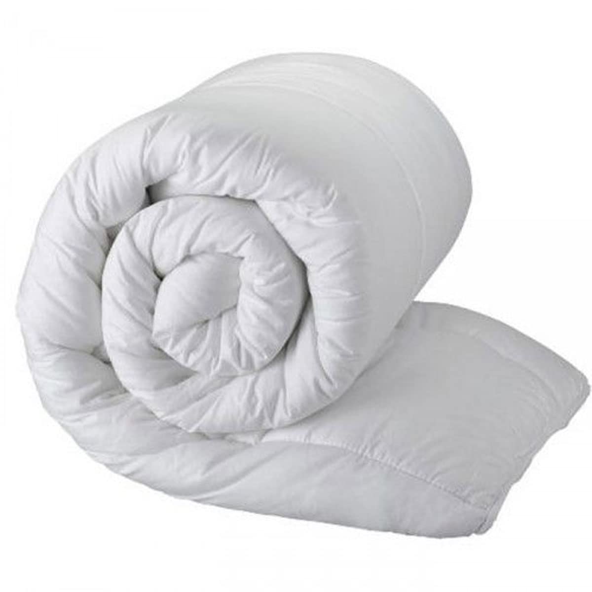 Empress Quilts White Anti-Allergy Polycotton Hollowfibre Duvet, King Size Bed-13.5 Tog
