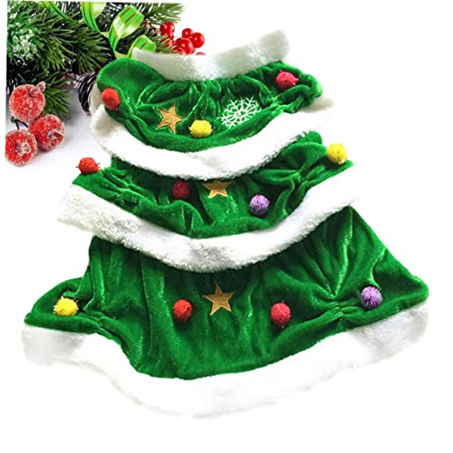 Disfraz Árbol de Navidad para Perro Happyyami XS miniatura 5