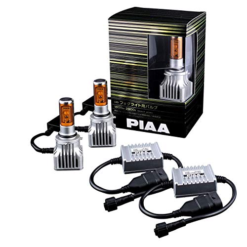 PIAA フォグライト用バルブ 2400lm 6000K 2個セット Amazon.co.jp: PIAA (ピア) LEDフォグライトバルブ 2400lm 6000K