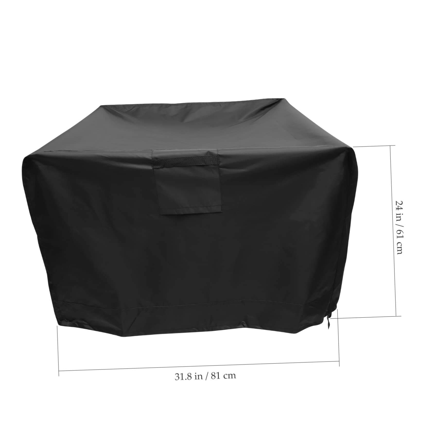 Copertura per Barbecue da Giardino Oxford 420d Coulisse, Antivento e Protezione Uv, Copri Griglia Rotondo Resistente a Pioggia e Gelo, per Esterni