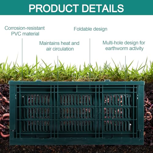 Tioncy-In-Ground-Worm-Composter-9-Gallon-Outdoor-Farm-Foldable-Compost-Bin-with-Lid-for-Raised-Garden-Beds-Home-Composting-System