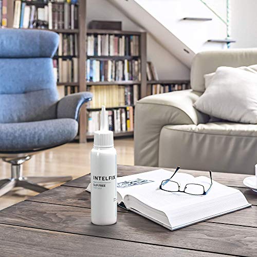 INTELFIX Rutschfester Latex - Natürliches Anti Rutsch Spray für alle Oberflächen, Sanfter Flüssiglatex als Antirutschmatte für Teppiche als Alternative zur Sprühfolie, Sock Stop, Liquid Latex - 100ml