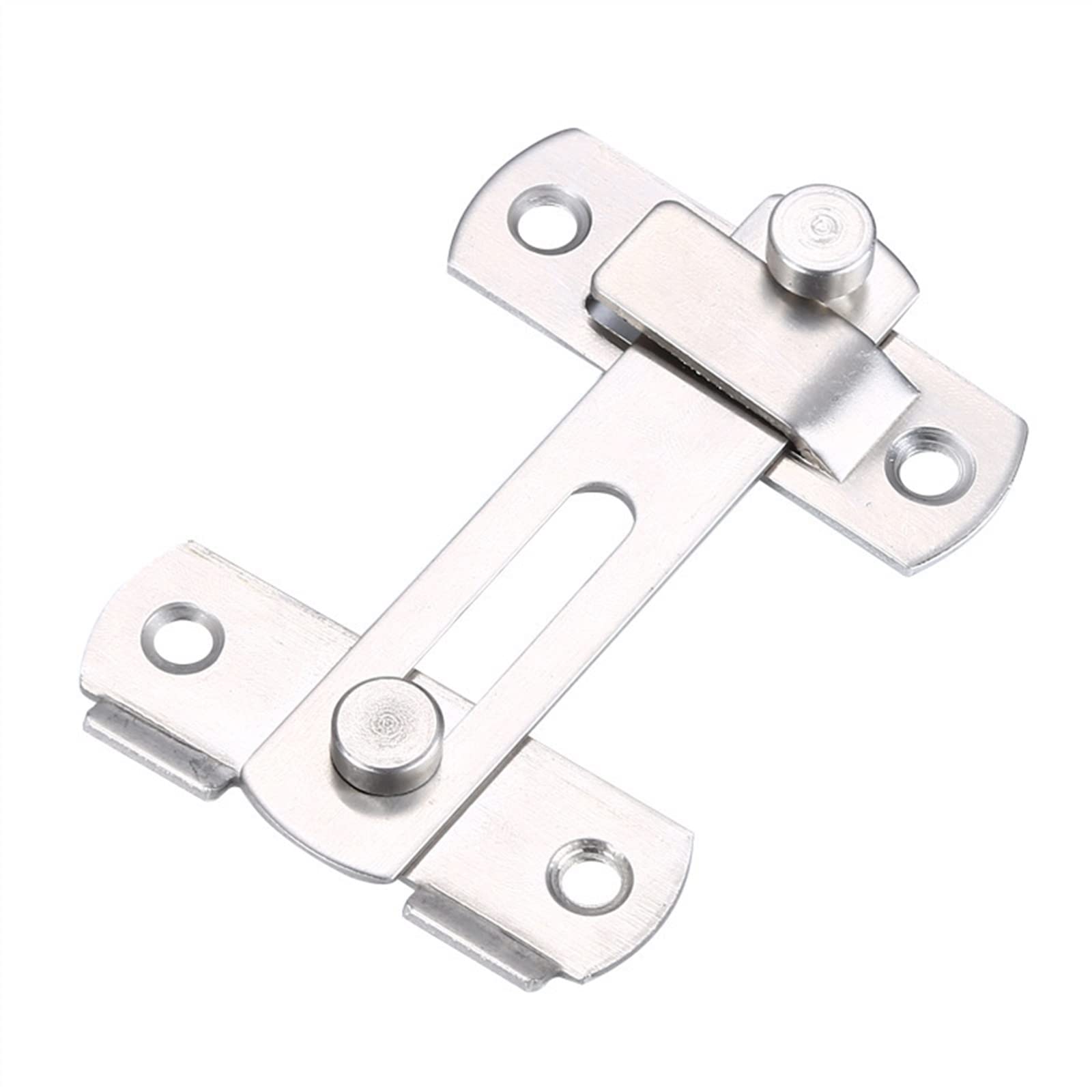Verrou pour porte qui ferme mal avec loquet à angle droit 90/180 réglable
