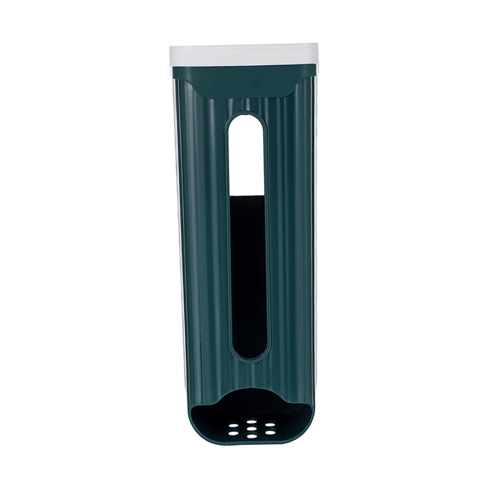 Grocery Bag Organizer Grocery Bag Dispenser for Restaurant Cabinet Household Dark Green-picture-21
