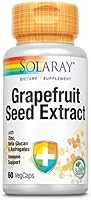 Vista 1 de Solaray Cápsulas de fórmula de inmunidad con extracto de semilla de pomelo, 250 mg 60