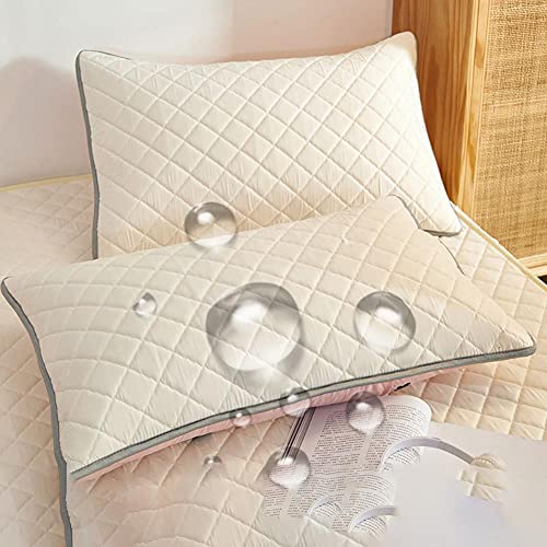 Taie d'oreiller coton matelassé double couche UKKO antibactérienne - 5