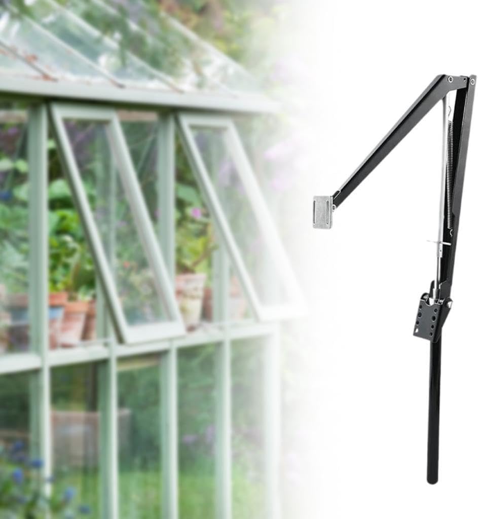 Greenhouse Vent Automatic Opener Easy to Use Ventilation Single Spring Iron