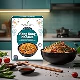 Food Earth Hong Kong Noodle 250G – Authentic Cantonese-Style Stir-Fry Noodles For Chow Mein, Lo Mein & Wok Cooking | Non-Sticky & Fast Cooking | Pack Of 1