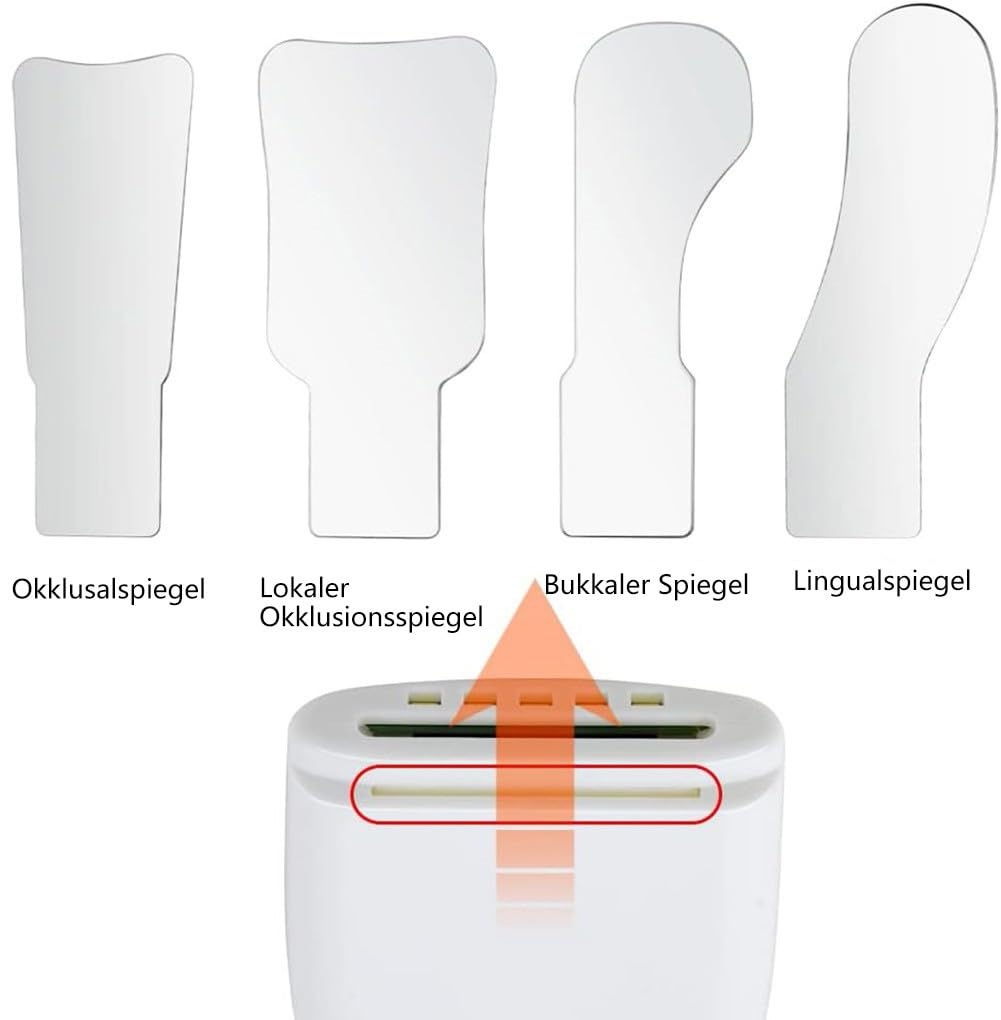 Dental Oralfotografie Spiegel, Intraoraler Kieferorthopädie Spiegel, Zahnärztliche Intraorale Spiegel Fog Free Bildgebung LED Spiegel Für Klinik Zahnarzt