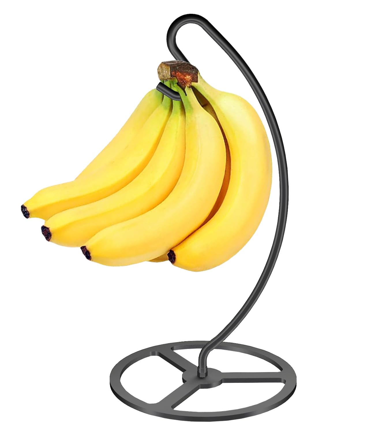 Bliocefo Banana Holder Metal Hanger Rack Stand Tree Keeper Modern H...