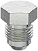 Eaton Aeroquip 900599-5S Plug, Female 37 Degree JIC Fitting, JIC 37 Degree End Types, Carbon Steel, 5/16 JIC(m) End Size, 5/16" Tube OD (Pack of 10)