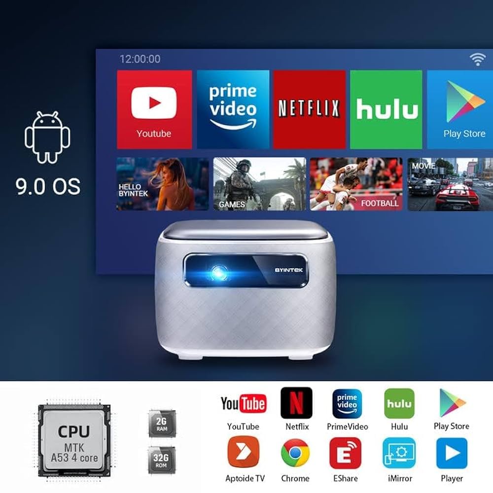 BYINTEK R20 Pro オートフォーカスプロジェクター 3D機能 81jIibAaxyL._AC_UL210_SR210,