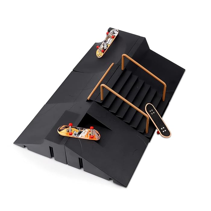 Buy CS COSDDI Skate Park Starter Kit Finger Skateboard Ramp Ultimate