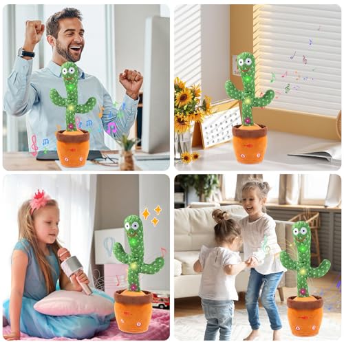 Save 16% on MIAODAM Dancing Talking Cactus Toy for Kids - Image 6