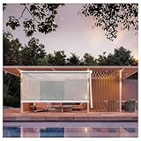 ▶ Persiana Enrollable Transparente: Fabricada con panel de PVC. 0,5 mm de espesor, resistente al sol, al polvo, al viento, permeable al agua y refrescante. El tamaño de estas cortinas enrollables se mide como ancho × alto. Si no hay ningún tamaño que pueda elegir, podemos personalizarlo for su exclusiva.