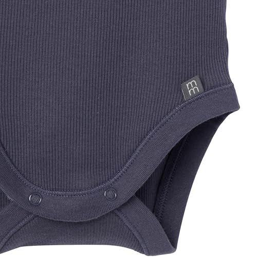 Modern Moments by Gerber Baby Boys\' Ribbed 4-Piece Sleevless Bodysuit & French Terry Short Set, Green/Navy, 18 Months
