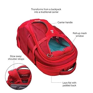 Kurgo-G-Train-Dog-Carrier-Backpack-for-Small-Pets-Cat-Dog-Backpack-for-Hiking-Camping-or-Travel-Waterproof-Bottom-Red - Cucciolini Doodles   Kurgo-G-Train-Dog-Carrier-Backpack-for-Small-Pets-Cat-Dog-Backpack-for-Hiking-Camping-or-Travel-Waterproof-Bottom-Red